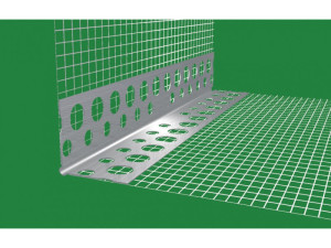 Élvédő aluminium 2,5 m hálós