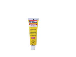 Soudal univ. szilikon 60g szintelen
