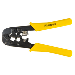 Topex krimpelő fogó 185mm  32D408