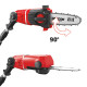 Einhell GE-HC 18Li solo akkus magassági ágvágó+sövény