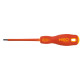 Neo csavarhúzó lapos 2.5x75mm szig.1000V 04-051