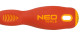 Neo csavarhúzó lapos 2.5x75mm szig.1000V 04-051