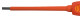 Neo csavarhúzó lapos 2.5x75mm szig.1000V 04-051
