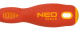 Neo csavarhúzó lapos4.0x100mm szig.1000V 04-053