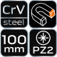 Neo csavarhúzó PZ1x100mm 04-183