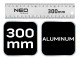 Neo derékszög alu 300mm 72-145