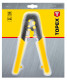 Topex krimpelő fogó 185mm  32D408